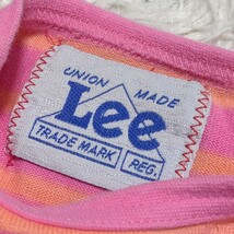 【送料無料】Lee　リー　半袖　Tシャツ　80cm　ボーダー　ピンク　ベビー　子供服_画像6