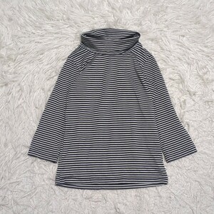 【送料無料】UNIQLO　ユニクロ　ヒートテック　インナー　90cm　ボーダー　キッズ　子供服