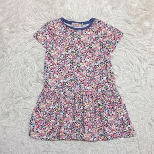 [ free shipping ]CathKids Cath Kids Cath Kidston floral print One-piece 18-24month 90. baby child clothes 