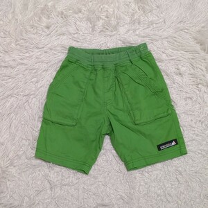 [ бесплатная доставка ]KPBOYke-pi- Boy шорты укороченные брюки 100. зеленый талия резина Kids ребенок одежда 