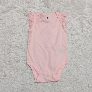【送料無料】babygap　ベビーギャップ　ボディスーツ　ロンパース　80㎝　12－18month　ピンク　ベビー　子供服