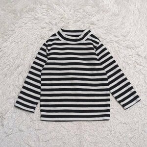 【送料無料】UNIQLO　ユニクロ　フリース　トップス　90㎝　ボーダー　ベビー　子供服