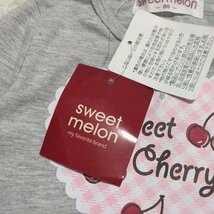 【送料無料】タグ付き未使用　sweetmelon　スウィートメロン　長袖　トップス　80㎝　ベビー　子供服_画像5