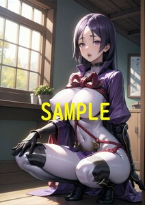 【高画質】Fate/Grand Order 源頼光 A4サイズ ポスター AI/イラスト/同人/アニメ/美少女 AS-1003