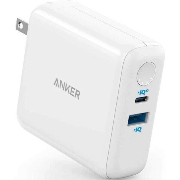 Anker アンカー PowerCore III Fusion 5K A1624 モバイルバッテリー コンセント一体型 4850mAh 18W 　PD対応 USB-C