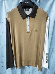 1PIU1UGUALE3 CRAZY LONG SLEEVES POLO クレイジーカラー ロングスリーブ ポロシャツ 長袖 バックロゴ 定価33,000円