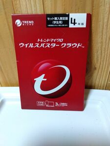 トレンドマイクロ ウイルスバスター クラウド 4年版3台