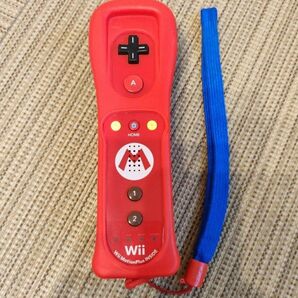 Wiiリモコンプラス マリオ 動作確認済 Nintendo 任天堂 モーションプラス レッド