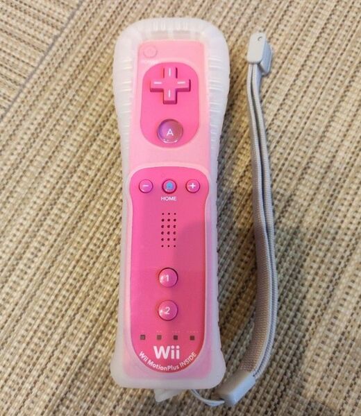 Wiiリモコンプラス ピンク 動作確認済 任天堂 nintendo モーションプラス