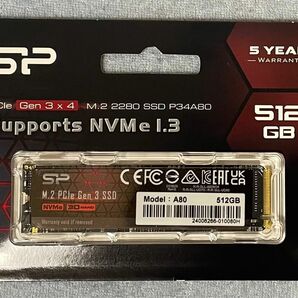 シリコンパワー M.2 SSD 512GB 新品未開封 SP512GBP34A80M28