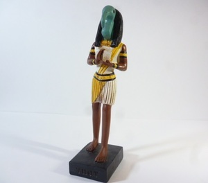 ¶ 古代エジプト エジプト神 トート 置物 ¶ トト オブジェ ファラオ エジプト 像 ヒエログリフ egypt