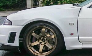 BCNR33 GTR R33 Ztune 風 FRP Wideフェンダー ブリスター リアルファクトリーＭ製 未使用 ゼットtune Z-TUNE 冷却 RB26 ECR33 