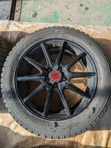 【中古】スバル　インプレッサ　205/55Ｒ16　２０２２年製　トーヨー(ＴＯＹＯ)　GARIT　GIZ　スタッドレスタイヤ　アルミホイールセット_画像4