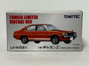  Tomica Limited Vintage NEO 103a Mitsubishi Galant ∑ 2000 GSR 76 год dark red wine LV-N