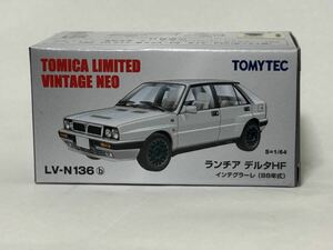  Tomica Limited Vintage NEO 136b Lancia Delta HF Integrale 88 year white LV-N