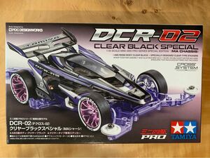 ミニ四駆 1/32 DCR-02 (デクロス-02) クリヤーブラックスペシャル (MAシャーシ) No.95604