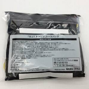 #9562 WILKINSON/ウィルキンソン トートバッグ 黒 ブラック 大容量 かばん エコバッグ 通学 買い物の画像2