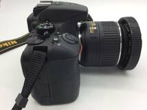 ＃4461 Nikon ニコン D5500 ブラックボディ デジタル一眼レフカメラ + AF-S DX NIKKOR 18-55mm F/3.5-5.6 GII VR レンズ 動作確認済み_画像4