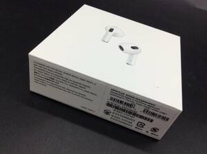 #1736　新品未開封 Apple AirPods エアポッズ AirPods（第3世代） MPNY3J/A エアポッツ ※微たばこ臭