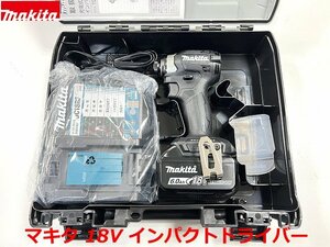 最新型■マキタ 18V インパクトドライバー TD173DRGXB-B1(黒)★新品「電池1個仕様」TD173DRGXブラック