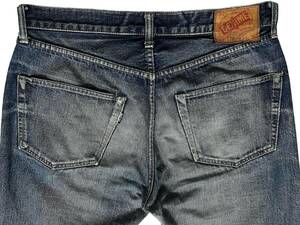 ドゥニーム DENIME 濃紺 色落ち抜群!! Lot.178 66前期タイプ 66XX TYPE デニムパンツ ジーンズ ジーパン W34 インディゴ