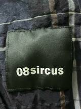 価格59,850円 08サーカス ゼロエイトサーカス 08sircus Spring&Summer Collection マドラスチェックジャケット 1/46_画像6