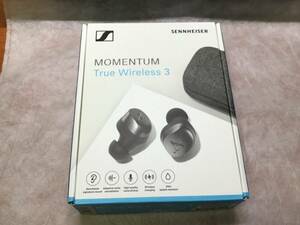 ゼンハイザー Sennheiser ワイヤレスイヤホン bluetooth MOMENTUM True Wireless 3 MTW3 グラファイト 動作品ですが片方ジャンク