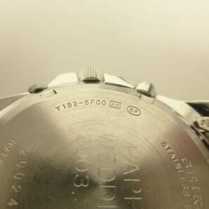 ブランド祭 時計祭 セイコー クロノグラフ メンズ 腕時計 Y182-6F00 不動 SEIKO CHRONOGRAPH の画像5