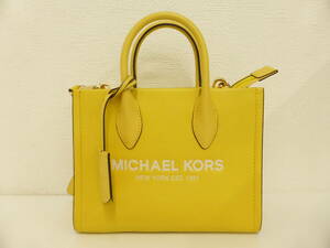  brand festival Michael Kors 2WAY handbag yellow Mille laMICHAEL KORS MILLERA