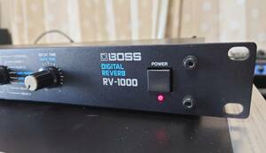 ☆ BOSS RV-1000 Digital Reverb ボス デジタルリバーブ ラックマウント ゲート ROLAND 中古 エフェクター ☆