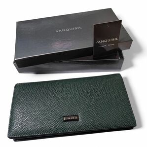 vanquish 長財布 レザー　VQM-40590 DK GREEN33