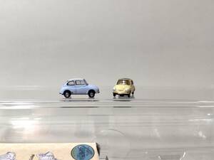  Tommy Tec Subaru 360 other car collection total 3 set unused goods TOMYTEC[ secondhand goods ]