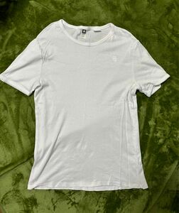 送料無料 G STAR RAWTシャツ ジースターロー Lサイズ 白 半袖 ホワイト