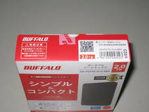 BUFFALO ポータブルハードディスク HD-PCFS2.0U3-BBA　2.0TB_画像3