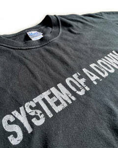 2005 ■ SYSTEM OF A DOWN HYPNOTIZE バンド Tシャツ L ■ システムオブアダウン ロック メタル ビンテージ 90's 90s Y2K usa アメリカ