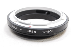 ★新品未使用品★Canon キャノン FD マウントレンズ ⇒Canon キャノン EOS マウントアダプター FD→EOS★