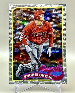 2024大谷翔平Topps Series 1 1989 Silver Foilboard #89B-16