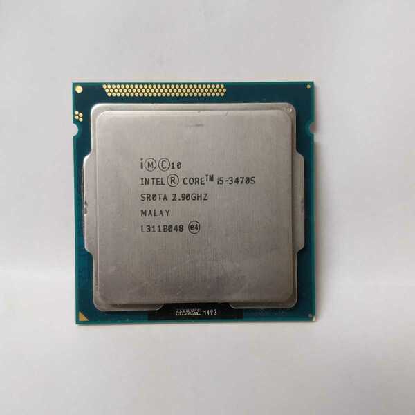 速達 送料無 ★ 省電力 CPU Intel Core i5 3470S 4コア 4スレッド 2.90GHz 最大3.60GHz SR0TA LGA1155★ 動作確認済 C308