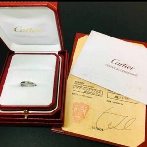 カルティエ /Cartier /バレリーナ/ 指輪 カルティエのブティックでクリーニング等の対応可能なお品です。