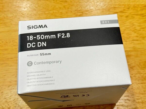 SIGMA SONY Eマウント レンズ 18-50mm F2.8 DC DN ズーム 標準 APS-C Contemporary