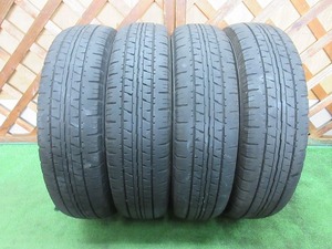 【C734】145/80R12 80/78N ダンロップ エナセーブ VAN01 4本セット!!