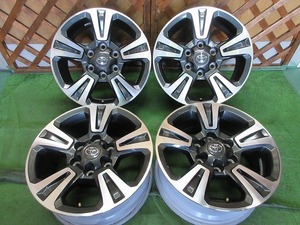 [H545]US Toyota original aluminium wheel 4ps.@!! 7.5J +30 PCD:139.7-6H Tacoma 