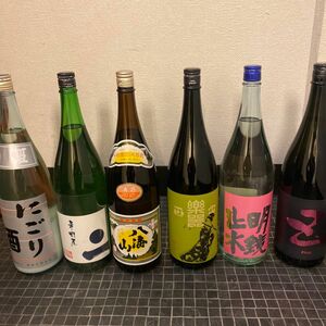 日本酒６本セット　詰め日は半年以内　冷暗所で保管してます。