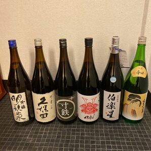 日本酒６本セット　詰め日は半年以内　冷暗所で保管してます。