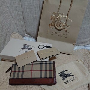 バーバリー 長財布 BURBERRY