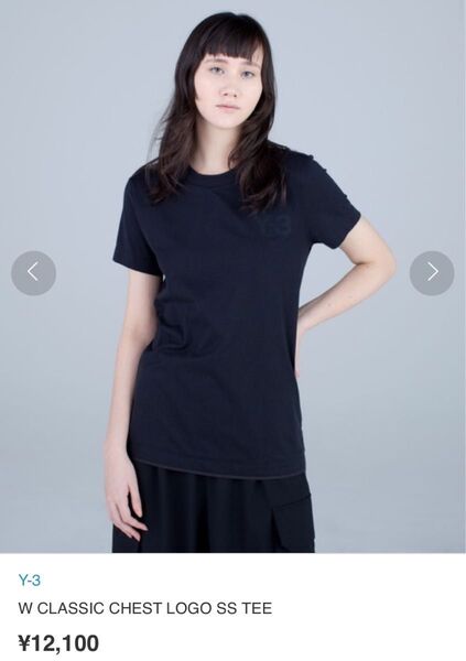 Y-3 W CLASSIC CHEST LOGO SS TEE