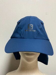 SALOMON サロモン　ネックシェード付きキャップ　S/M