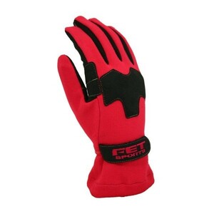 FET sports/efi- tea sport 3D light weight glove racing glove red × black XL size 71172543FT3DLW43