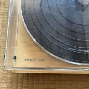 TEAC TN-350 ジャンク AT-VMN95E付ターンテレコードプレーヤー の画像5