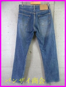 8150b19◆90sヴィンテージ◆アメリカ製◆Levi's リーバイス 501 デニムジーンズ W30/刻印552/デニムパンツ/ジーパン/ジャケット/ＵSA古着